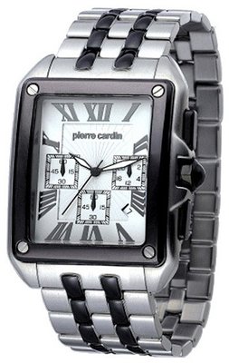 Pierre Cardin Rectangle Chrono PC100781F01