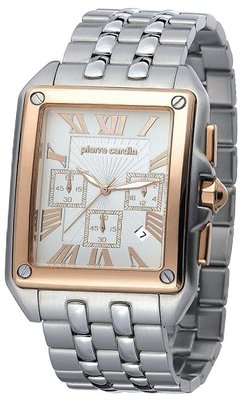 Pierre Cardin Rectangle Chrono PC100781F02