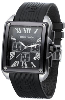 Pierre Cardin Rectangle Chrono PC100781F03