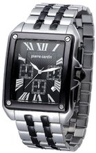 Pierre Cardin Rectangle Chrono PC100781F04