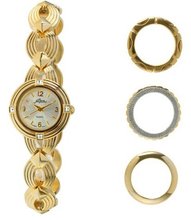 Pierre Jacquard BZ3 Gold-Tone Bezel Interchangable Gift Set