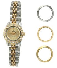 Pierre Jacquard BZ6 Two-Tone Bezel Interchangable Gift Set