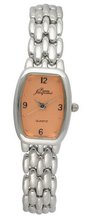 Pierre Jacquard Pj6936 Rose Dial Silver-tone Bracelet