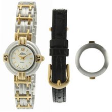 Pierre Jacquard SB3 Two-Tone Strap & Bezel Gift Set