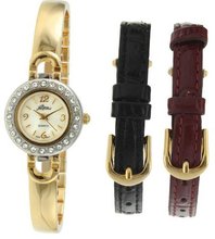 Pierre Jacquard ST3 Gold-Tone Half Bangle Gift Set