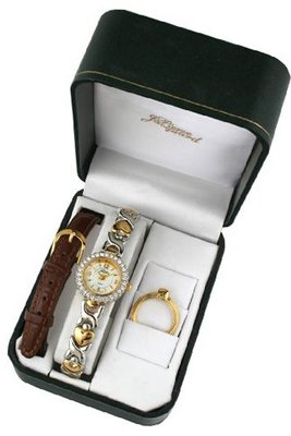 Pierre Jacquard Two-Tone Strap and Bezel Interchangable Set #PJ-SB2