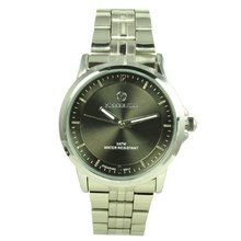 Pierre Jill in Black Dial Silver Stainless Steel Bracelet