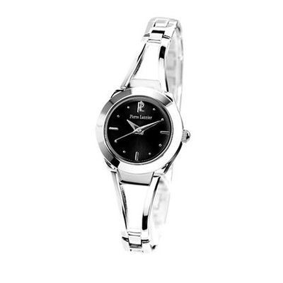 Pierre Lannier 007D631 Analog Quartz with Black Dial and Metal Bracelet