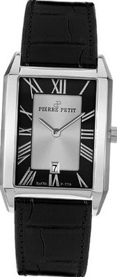 Pierre Petit P-779A Serie Paris Black Leather Date