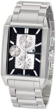 Pierre Petit P-780C Serie Paris Rectangular Case Stainless-Steel Bracelet Chrono