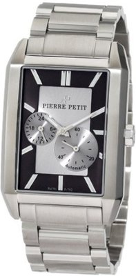 Pierre Petit P-782C Serie Paris Automatic Rectangular Stainless-Steel Bracelet