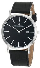 Pierre Petit P-787A Serie Nizza Black Dial Genuine Leather Date