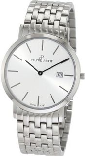 Pierre Petit P-787F Serie Nizza Silver Dial Stainless-Steel Date