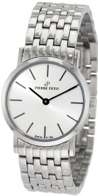 Pierre Petit P-788F Serie Nizza Silver Dial Stainless-Steel Bracelet