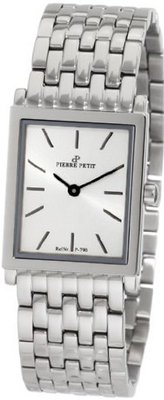 Pierre Petit P-790E Serie Nizza Stainless-Steel Square Case Bracelet