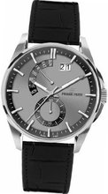 Pierre Petit P-793A Le Mans Stainless Steel Luminous Black Genuine Anti Allergic Leather Big Date