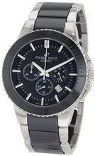 Pierre Petit P-809A Serie Colmar Black Ceramic and Stainless-Steel Bracelet Chrono