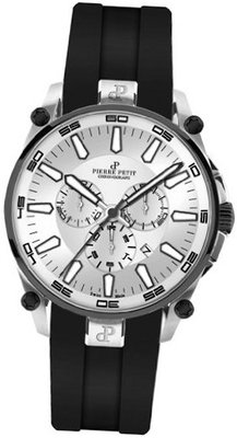 Pierre Petit Quartz Le Mans P-817B with Rubber Strap