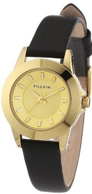 Pilgrim Quartz 701242104 with Leather Strap