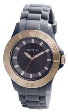 Pilgrim Quartz 701324102 701324102 with Rubber Strap