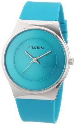 Pilgrim Quartz Uhr mit Gummiarmband 701316202 with Rubber Strap