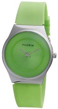 Pilgrim Quartz Uhr mit Gummiarmband 701316402 with Rubber Strap