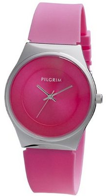 Pilgrim Quartz Uhr mit Gummiarmband 701316702 with Rubber Strap