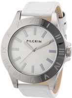 Pilgrim Quartz Uhr mit Lederarmband 701316004 with Leather Strap