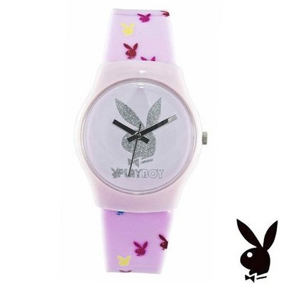 Playboy Bunny Logo Pink Strap Ladies Designer Fashion Official PBH0520PK