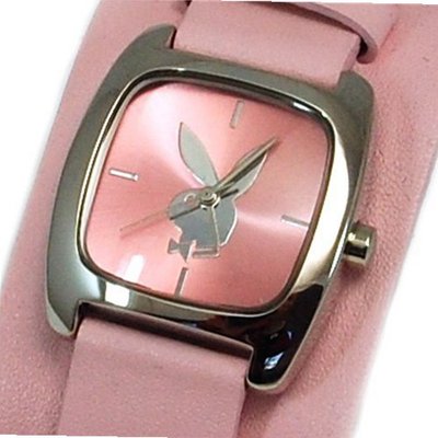 Playboy Pink Cuff Strap Ladies Designer Fashion PB0128PK