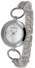 Playboy Quartz PBH0519-SL with Metal Strap