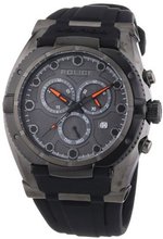 Police 13092jsub-61 46mm Stainless Steel Case Black Silicone Acrylic