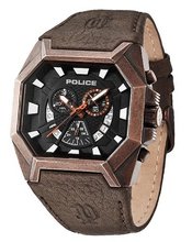 Police 13837JSQBR-02 Huntes Chronograph Brown