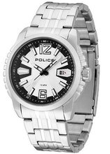 Police 13896JS-04M Survivor Silver Steel Bracelet