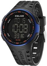 Police 13904JPBBL-02 Indicator Black Plastic Strap