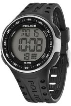 Police 13904JPBS-02 Indicator Black Plastic Strap