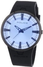 Police 14003JSB-04 Dakar Light Grey Rubber Strap
