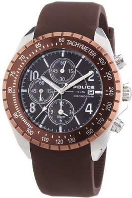 Police Quartz NAVY CHRONO P10962JSSBZ-12 with Rubber Strap