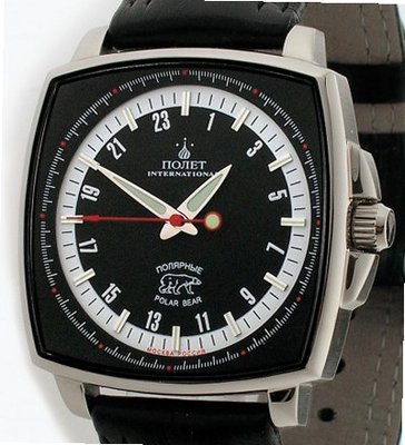 Poljot International 24 Std Anzeige Polar Bear
