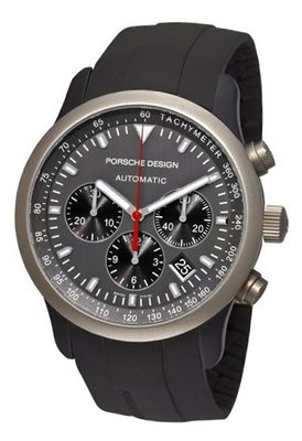 Porsche Design 6612.14.50.1139 Dashboard P'6612 Titanium and Aluminum Grey Dial