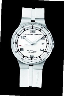 Porsche Design Flat 6 P'6351 Automatic - White - Cal. SW200