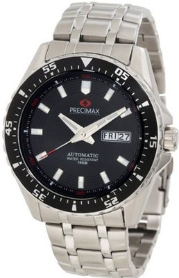 Precimax PX12094 Vintage Automatic Black Dial