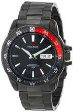 Precimax PX13200 Propel Automatic Black Dial Silver Stainless-Steel Band