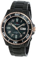 Precimax PX13223 Aqua Classic Automatic Black Dial Black Stainless-Steel Band