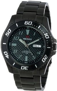 Precimax PX13226 Aqua Classic Automatic Black Dial Black Stainless-Steel Band