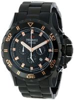 Precimax PX13233 Carbon Pro Black Dial with Black Stainless Steel Band