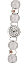 Prima Classe PCD 771/FM Stainless Steel Geo-Design Silver Dial