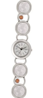 Prima Classe PCD 771/FM Stainless Steel Geo-Design Silver Dial