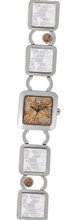 Prima Classe PCD 773/VM Stainless Steel Square Geo-Design Dial
