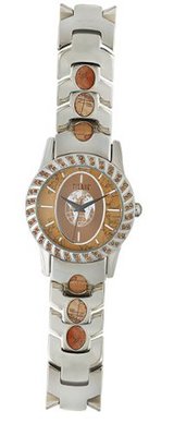 Prima Classe PCD 797S/EM Stainless Steel Geo-Design and Copper Crystal